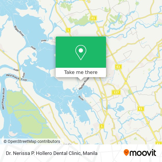 Dr. Nerissa P. Hollero Dental Clinic map