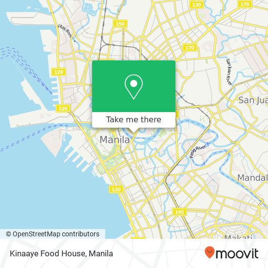 Kinaaye Food House map
