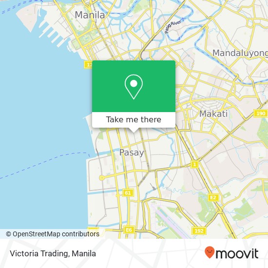 Victoria Trading map