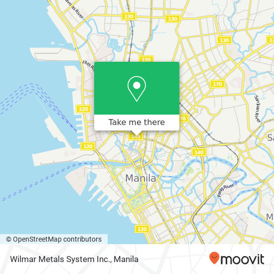 Wilmar Metals System Inc. map