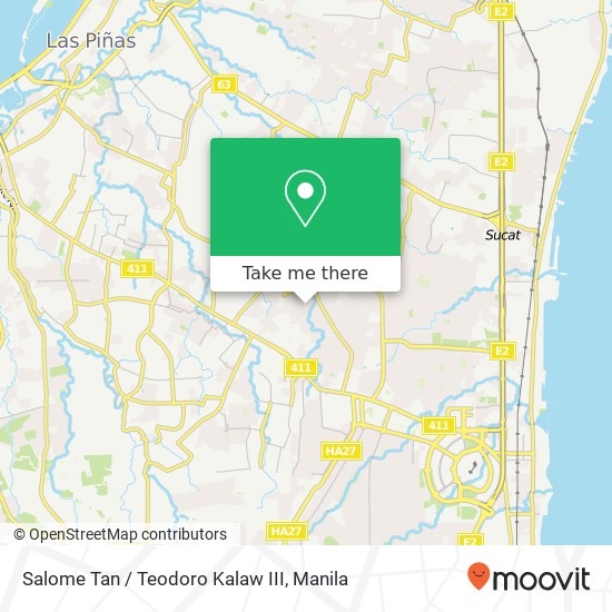 Salome Tan / Teodoro Kalaw III map
