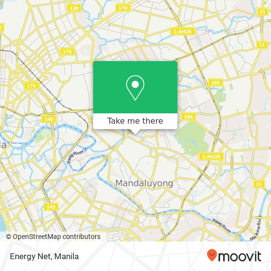 Energy Net map