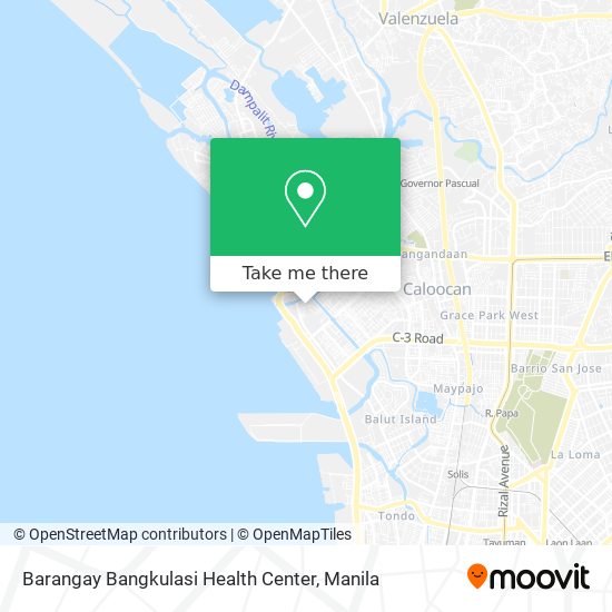 Barangay Bangkulasi Health Center map