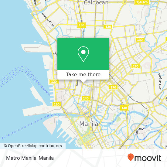 Matro Manila map