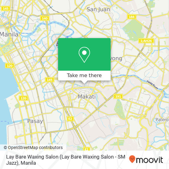 Lay Bare Waxing Salon (Lay Bare Waxing Salon - SM Jazz) map