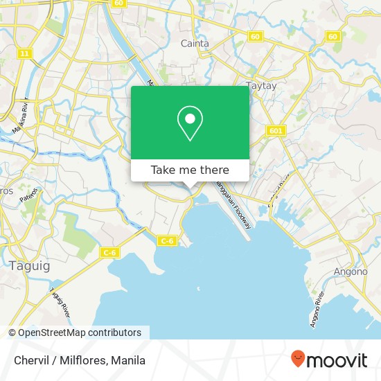 Chervil / Milflores map