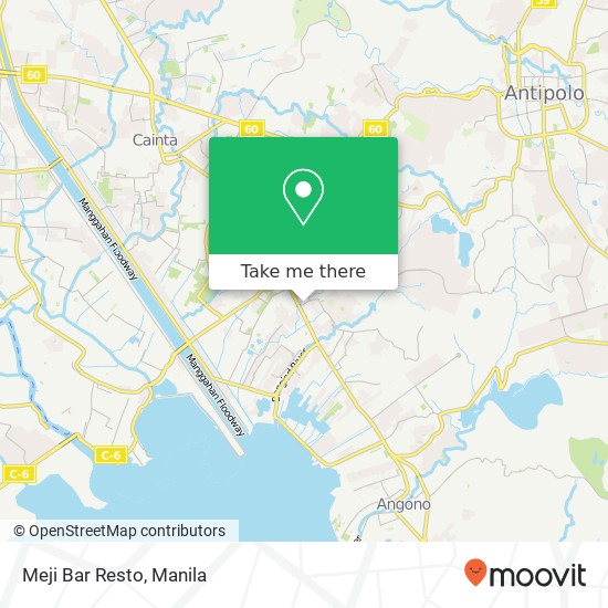 Meji Bar Resto map