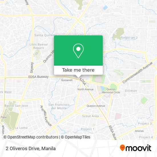2 Oliveros Drive map