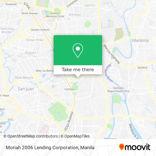 Moriah 2006 Lending Corporation map