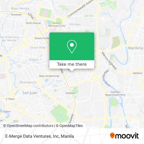E-Merge Data Ventures, Inc map