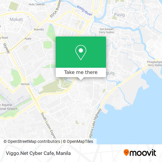 Viggo.Net Cyber Cafe map