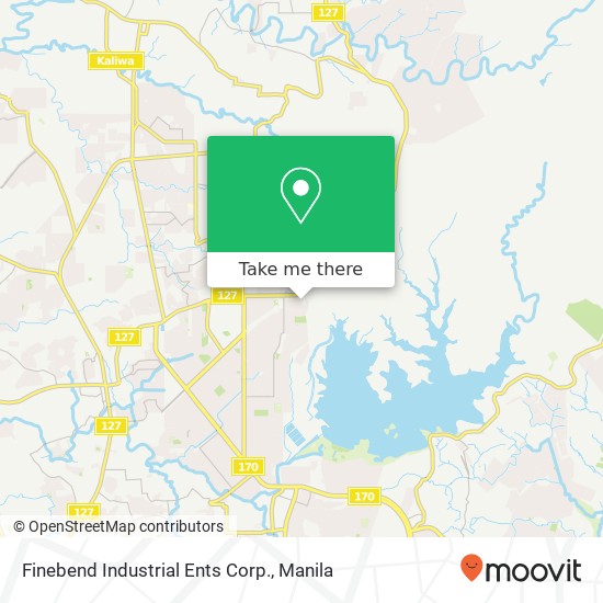 Finebend Industrial Ents Corp. map