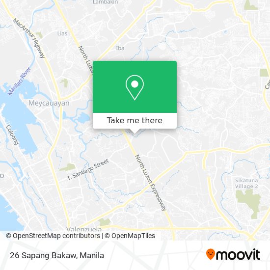 26 Sapang Bakaw map