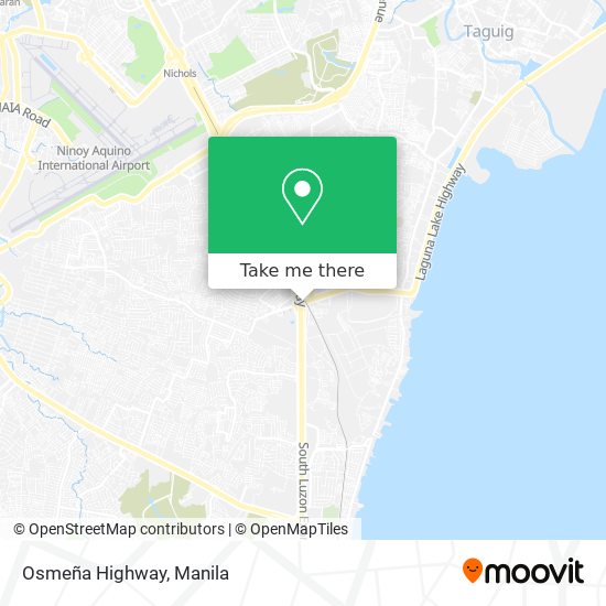 Osmeña Highway map