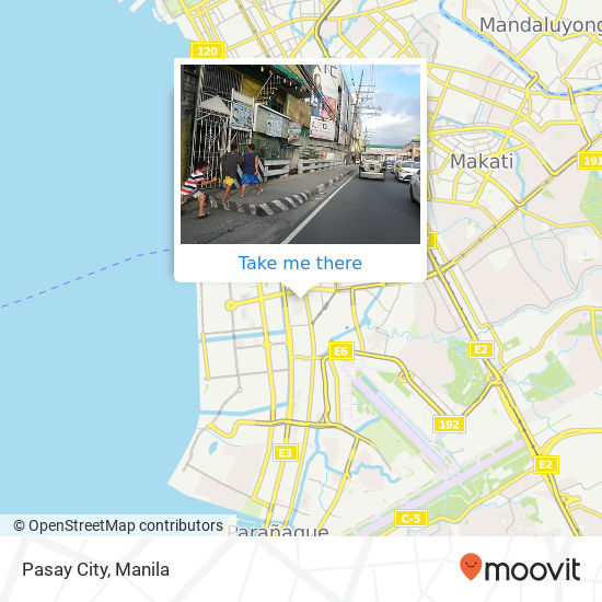 Pasay City map