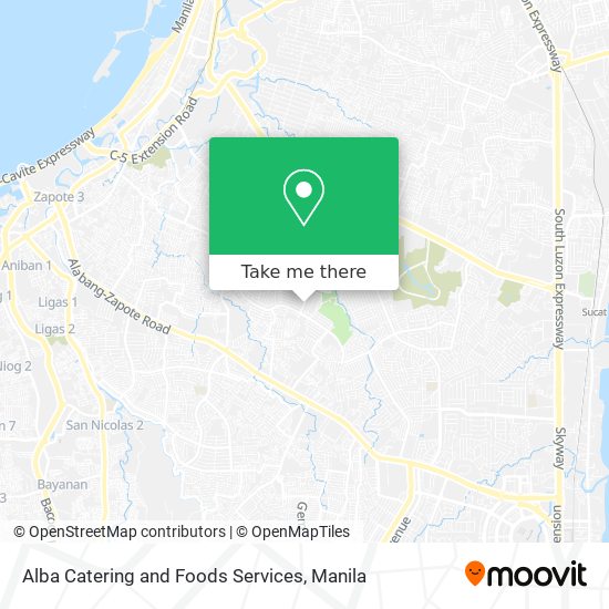 Alba Catering and Foods Services map