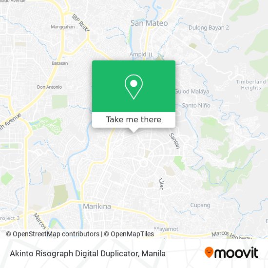 Akinto Risograph Digital Duplicator map