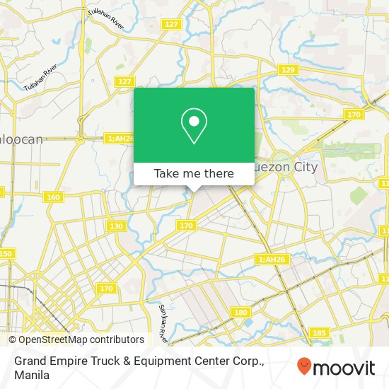 Grand Empire Truck & Equipment Center Corp. map