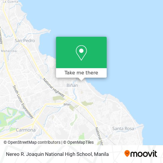 Nereo R. Joaquin National High School map