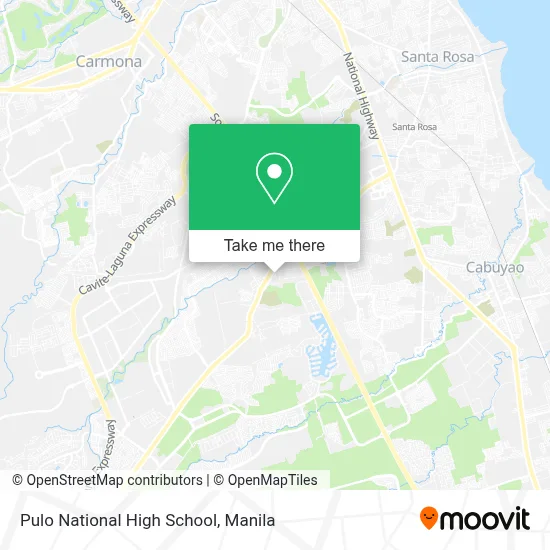 Pulo National High School map