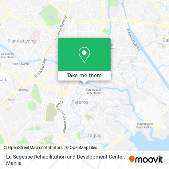 La Sagesse Rehabilitation and Development Center map