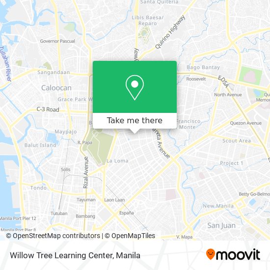 Willow Tree Learning Center map
