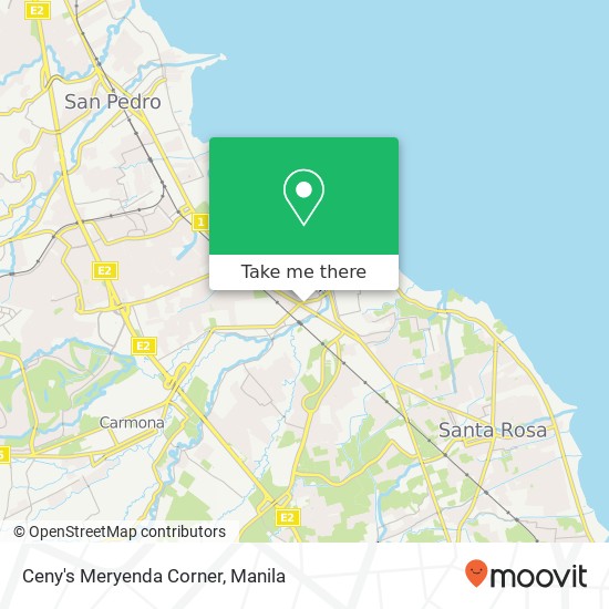 Ceny's Meryenda Corner map