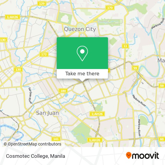 Cosmotec College map