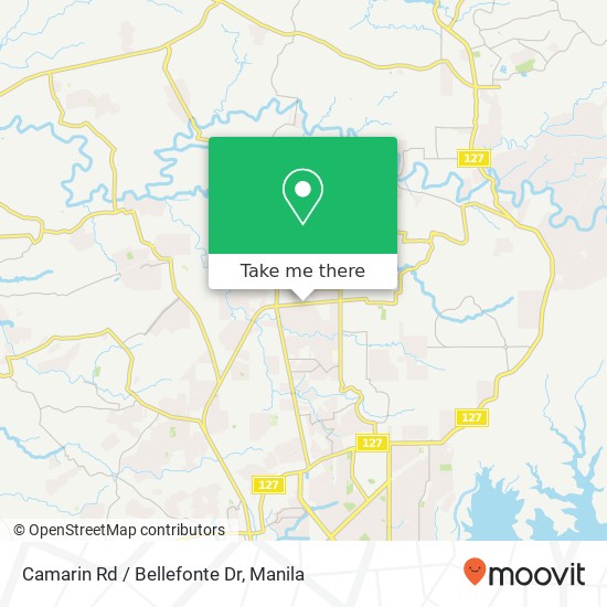 Camarin Rd / Bellefonte Dr map