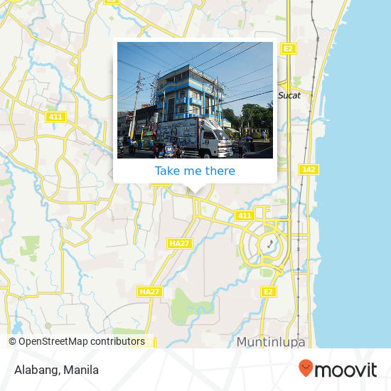 Alabang map