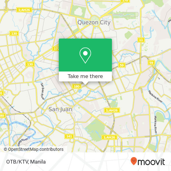 OTB/KTV map