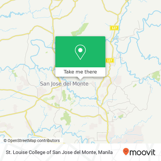 St. Louise College of San Jose del Monte map