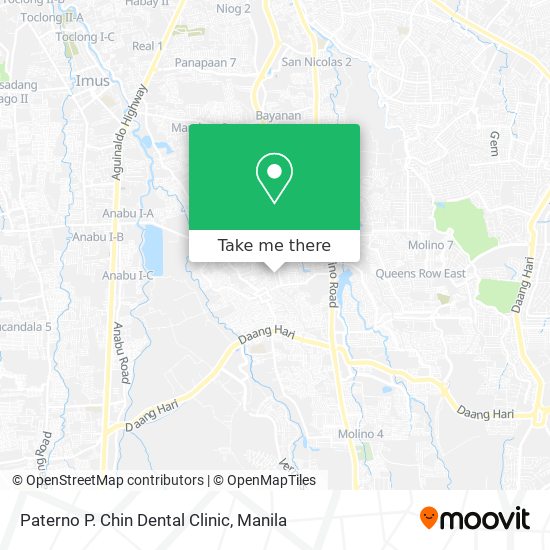 Paterno P. Chin Dental Clinic map