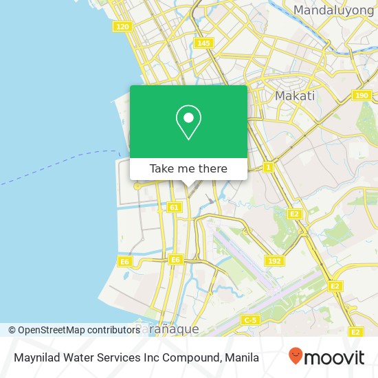 Maynilad Water Services Inc Compound map