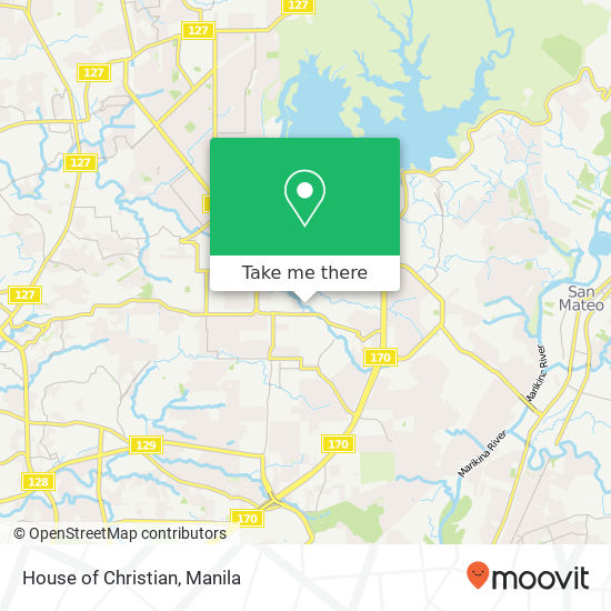 House of Christian map