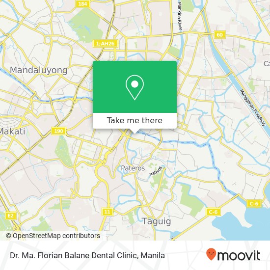 Dr. Ma. Florian Balane Dental Clinic map