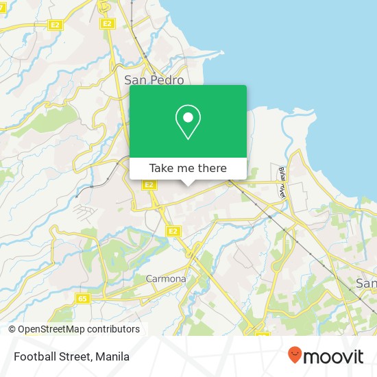 Football Street map