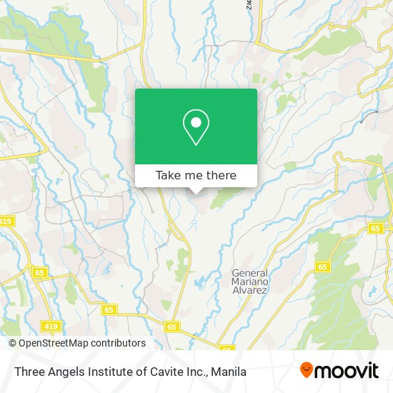 Three Angels Institute of Cavite Inc. map