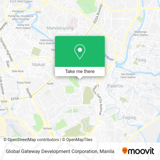 Global Gateway Development Corporation map