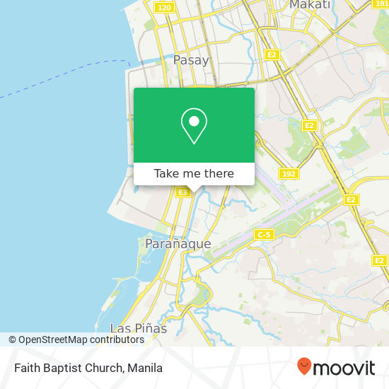 Faith Baptist Church map