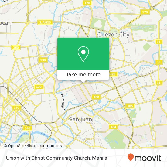Union with Christ Community Church map