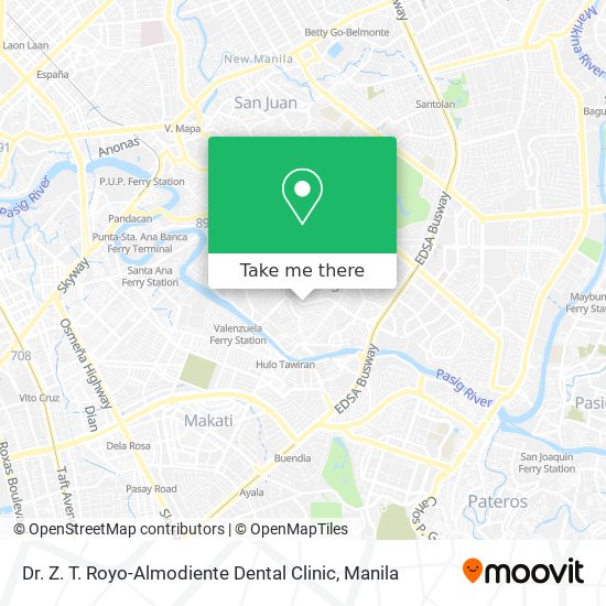Dr. Z. T. Royo-Almodiente Dental Clinic map