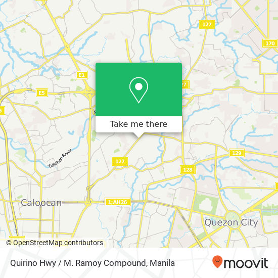Quirino Hwy / M. Ramoy Compound map