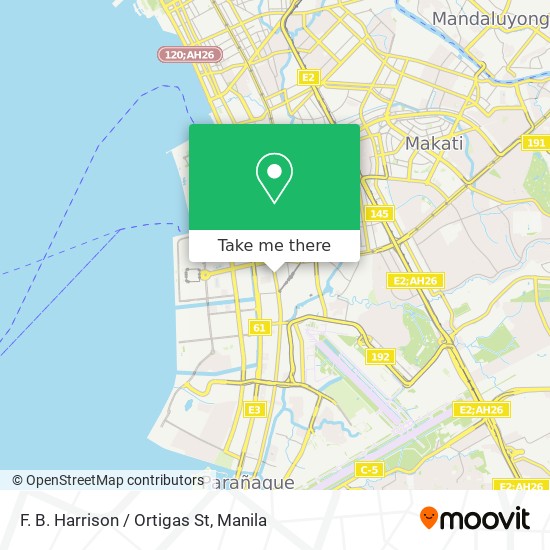 F. B. Harrison / Ortigas St map