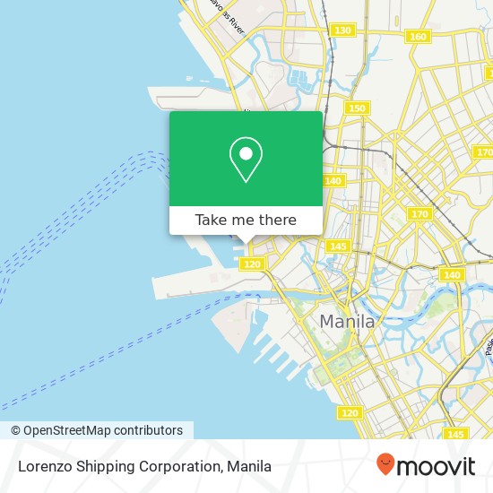 Lorenzo Shipping Corporation map