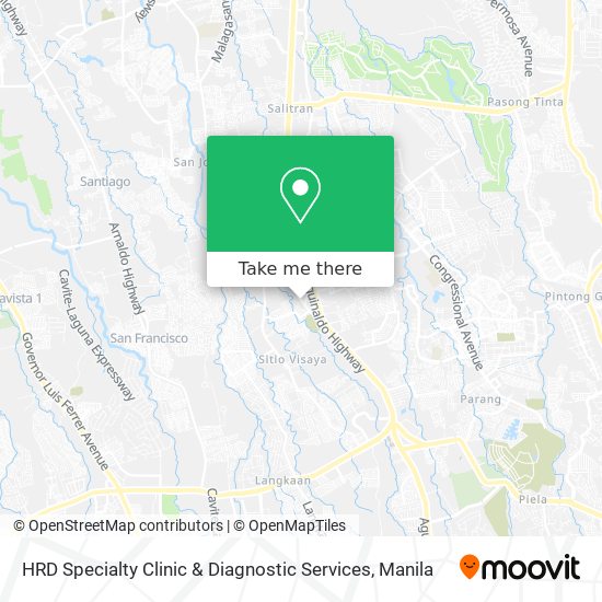 HRD Specialty Clinic & Diagnostic Services map
