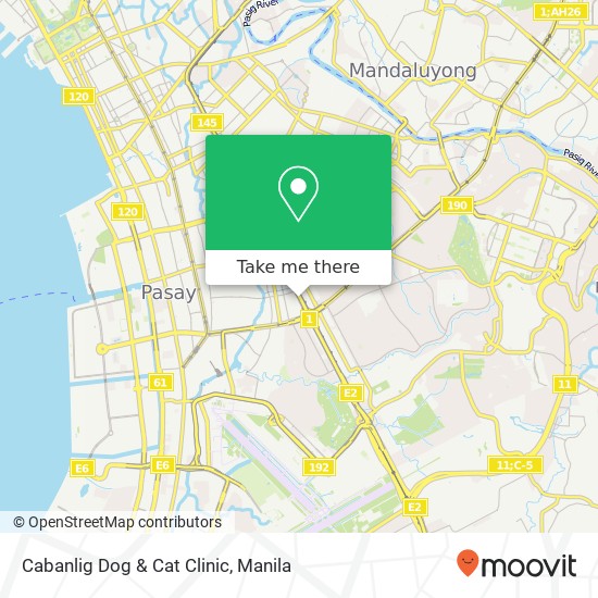 Cabanlig Dog & Cat Clinic map