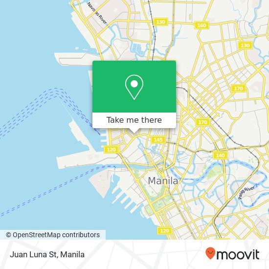 Juan Luna St map