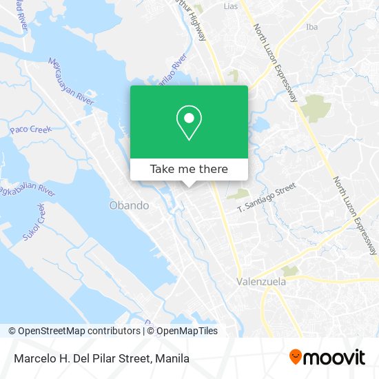 Marcelo H. Del Pilar Street map