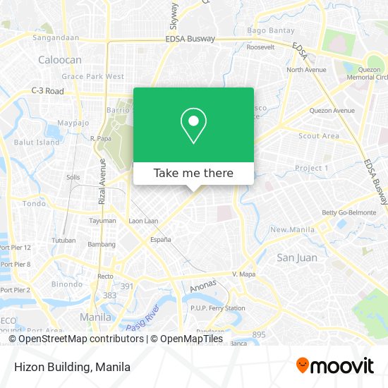 Hizon Building map